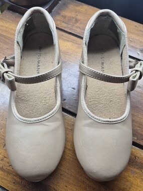 Weissman Kids Tan Mary Jane Shoes